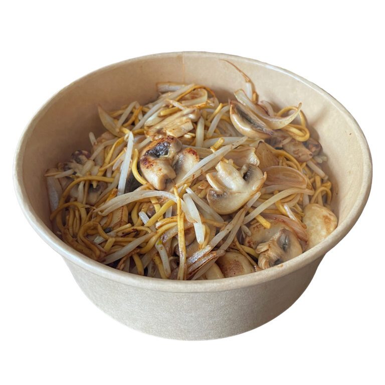 mushroom chow mein