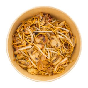 mushroom chow mein