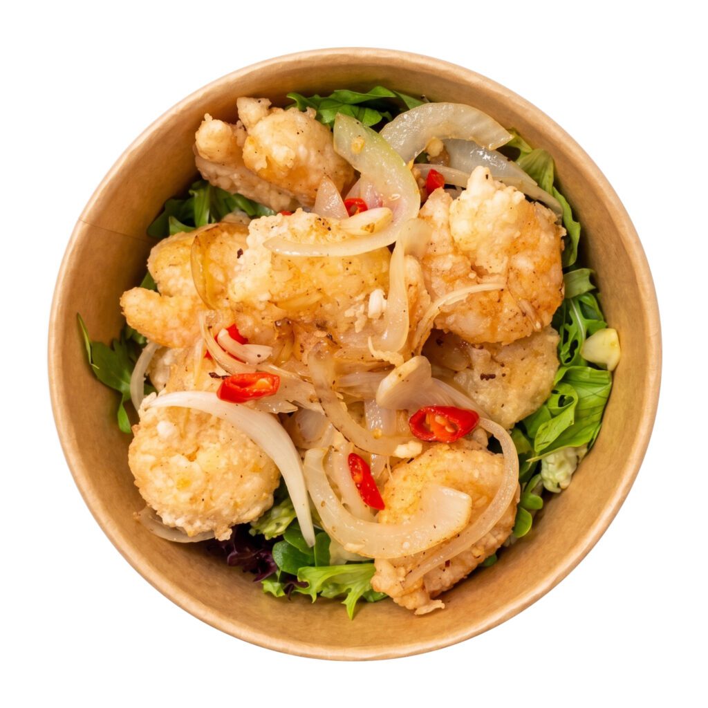salt pepper king prawn